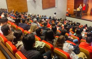 Asistentes en auditorio