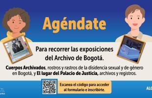 Pieza gráfica con QR de inscripción a la actividad