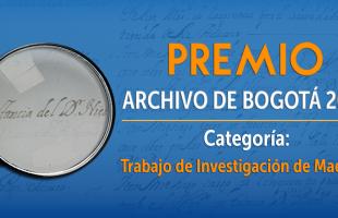 Pieza gráfica de divulgación del premio