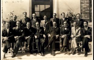 Fotografía de Juan Ramón Marín Osorio con otras personas