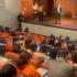 Presentación y asistentes en auditorio
