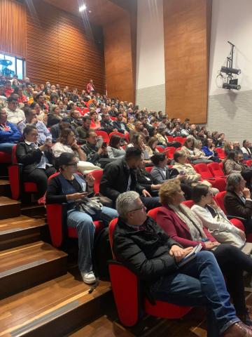 Asistentes en el auditorio