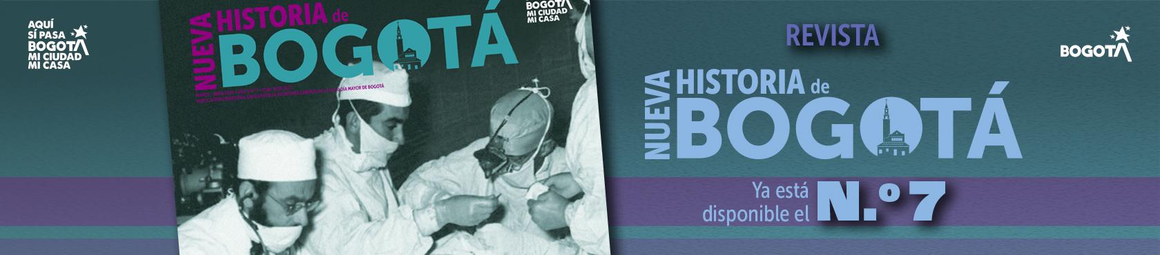 Portada de la Revista Nueva Historia de Bogotá Nº 7