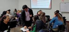 Fotografía del taller del evento